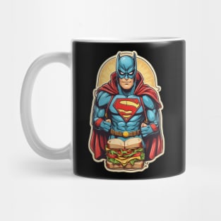 Heroic Bites Apparel: Unleash Your Inner Sandwich Superpowers with Whimsical Tees Mug